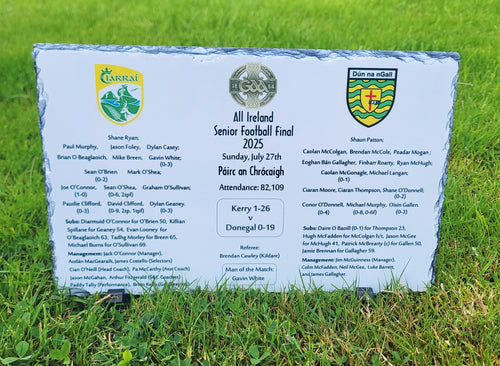 Kerry Photo Slate - All Ireland Football Champions 2025