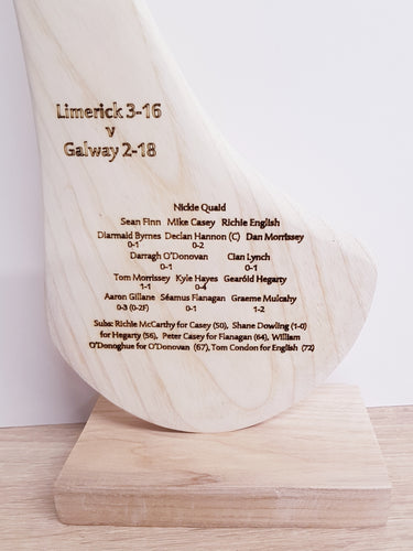 All Ireland Champions 2018 Engraved Hurley