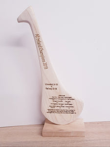 All Ireland Champions 2018 Engraved Hurley