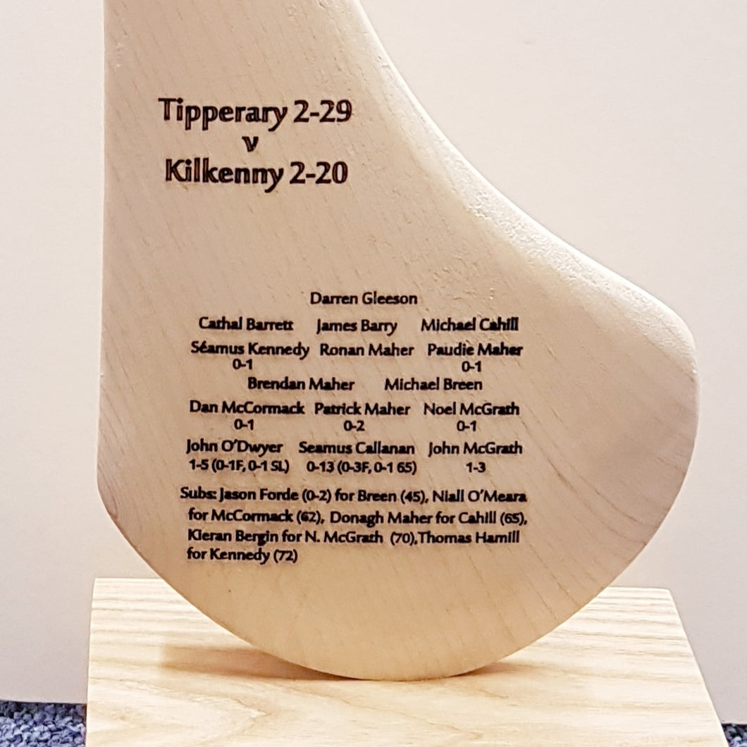All Ireland Champions 2016 Engraved Hurley