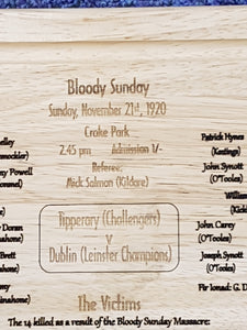 Bloody Sunday Remembrance Gift