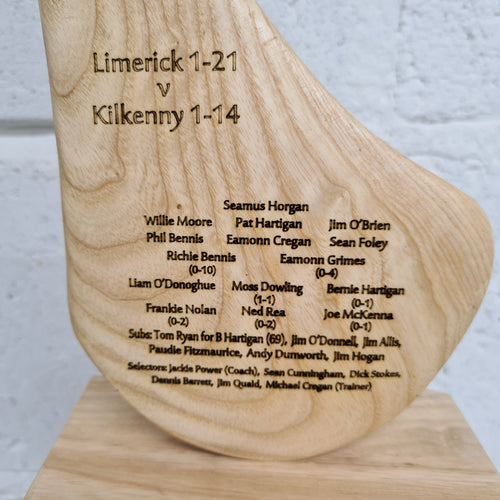 All Ireland Champions 1973 Engraved Hurley